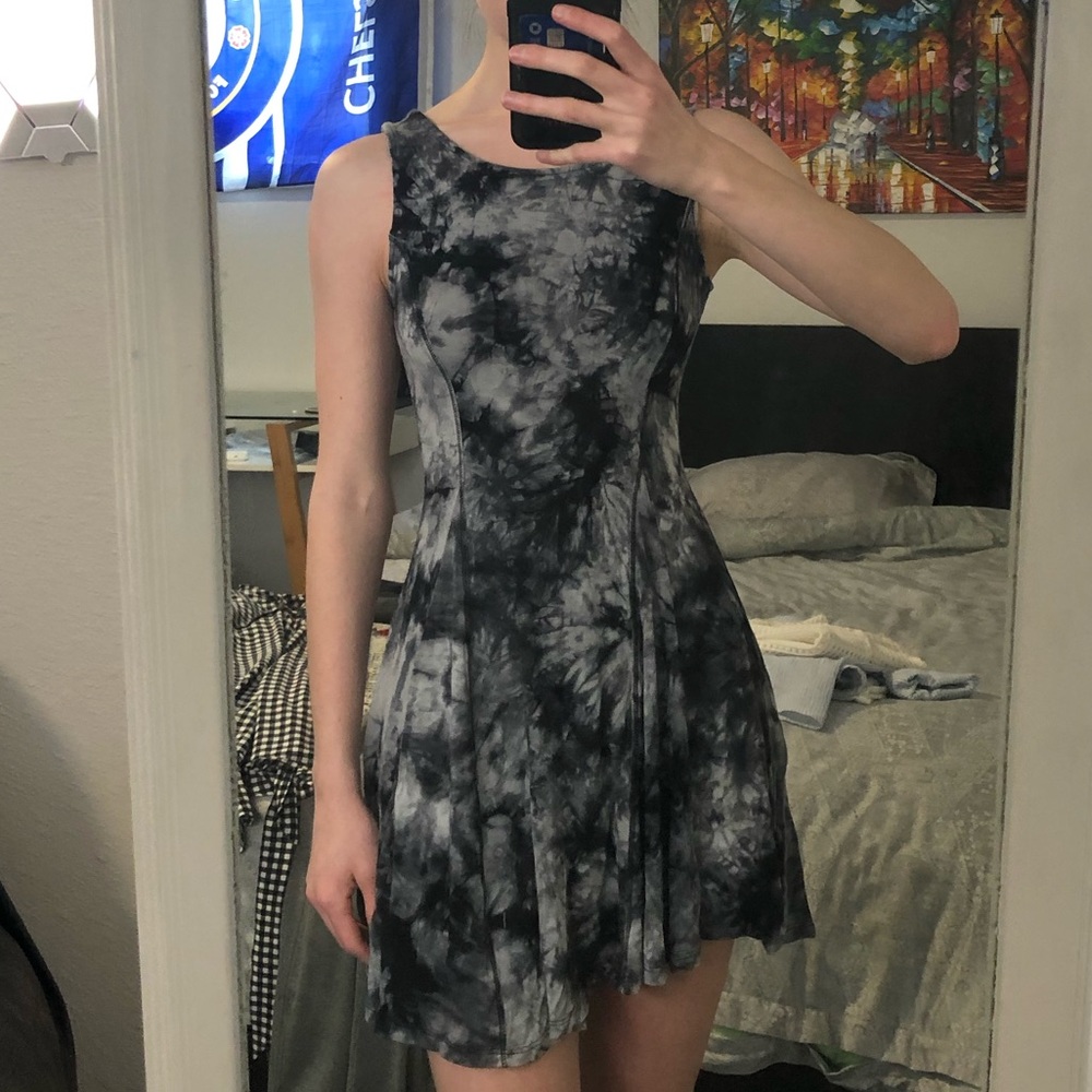 Tie Dye Skater Dress